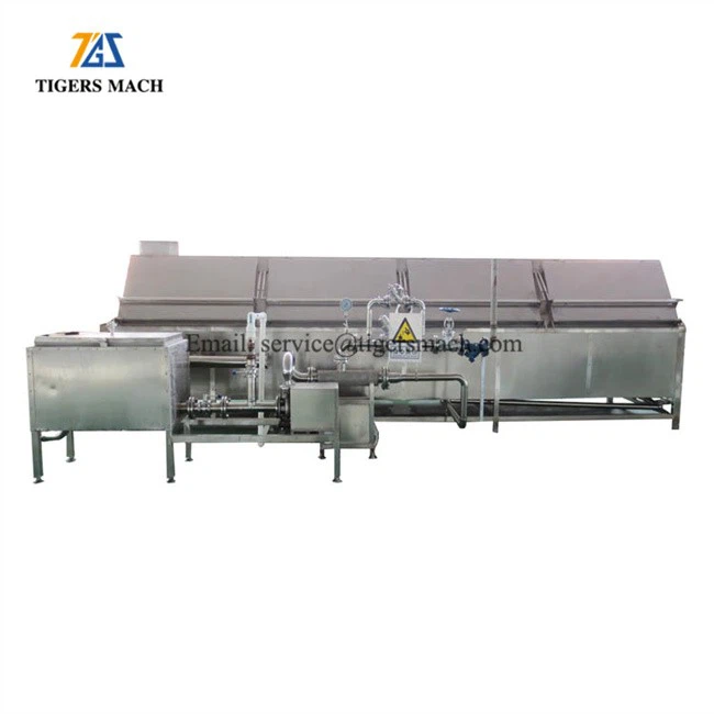 Industrial quail egg cooking machine, quail egg yolk centering process equipment
