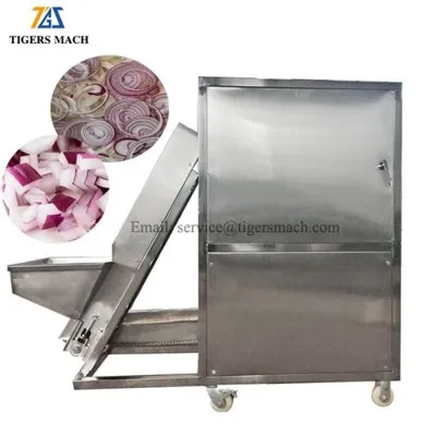 Industrijski stroj za rezanje čebule